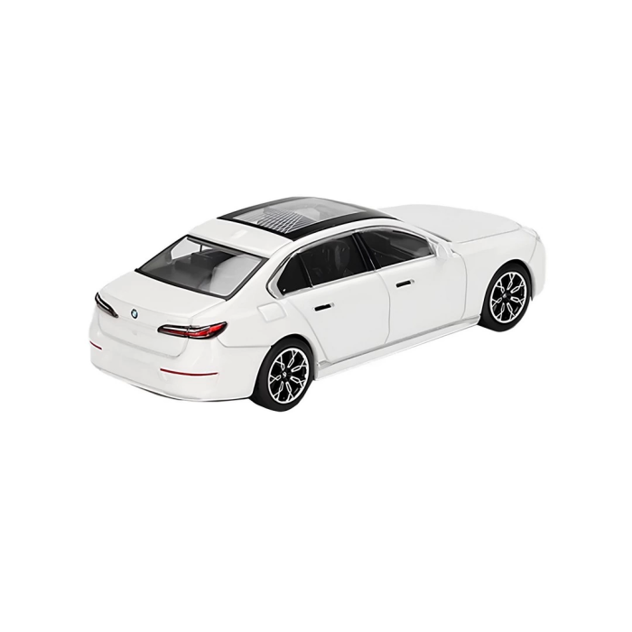 Mini Gt 1/64 Bmw i7 XDrive60 Mineral White