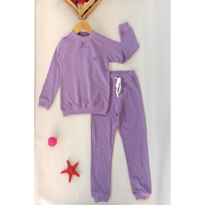 diamondstar Basic Karyoka Detaylı Pijama Takım 5-8 Yaş