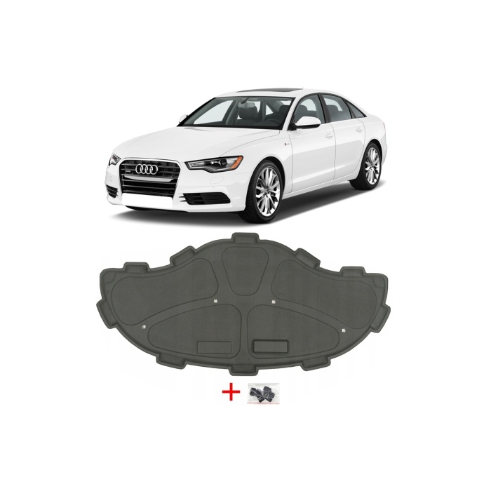 Audi A6 2012-2019 Uyumlu Motor Kaput Keçesi Klipsli 4g0863825