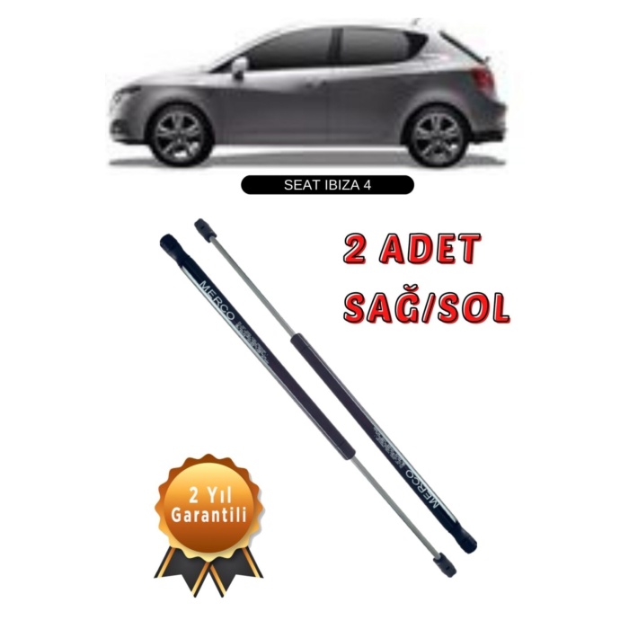 Seat Ibiza4 (08/-) Bagaj Amortisörü Takım 6j4827550