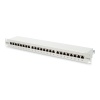 Digitus 19 Inch 24 port CAT-6 FTP Patch Panel, Zırhlı