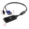 USB Sanal Ortam KVM Adaptörü(CPU Modül), maksimum mesafe 50 metre&lt;br&gt;USB VGA Virtual Media KVM Adapter