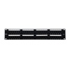 Beek 48 Port Cat6 UTP Patch Panel, 8P8C, Altın Kontak, LSA, 2U, zırhsız/unshielded, kablo tutuculu&lt;br&gt;Beek 48 Port Cat6 UTP Patch Panel, 8P8C, Gold contact,LSA, 2U, unshielded, with cable holder