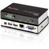 VGA  Cat 5 KVM (Keyboard/Video Monitor/Mouse) Mesafe Uzatma Cihazı, 150 metre, USB Konsol, ESD ve gerilimdeki ani yükselmelere karşı korumalı&lt;br&gt;USB VGA Cat 5 KVM Extender (1280 x 1024@150m)