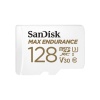 SanDisk MAX ENDURANCE microSDXC 128GB + SD Adapter - for home security cameras & dashcams