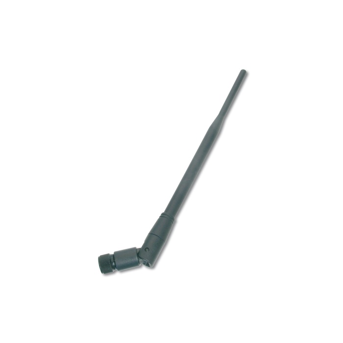 Digitus Wireless (Kablosuz) LAN 5 dBi 2.4GHz İç Mekan Omnidirectional Rod Anten, RP-SMA konnektörlü, 19.7 cm&lt;br&gt;Digitus Wireless LAN omnidirectional antenna Gain: 5 dBi, RP-SMA connector, 19.5cm