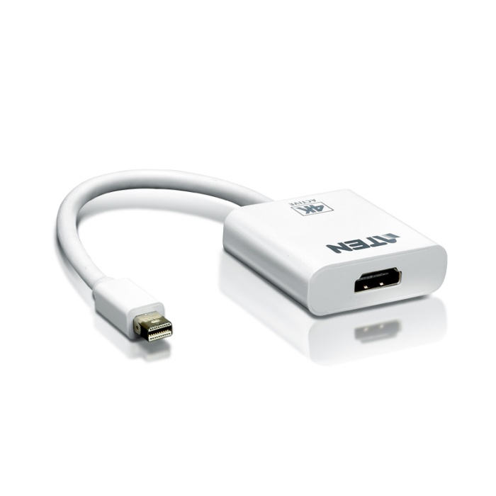 Mini DisplayPort (mini DP) &lt;-&gt; 4K HDMI Adaptörü, Kablolu, mini DP Erkek - HDMI A Dişi, 2160p, 0.20 metre