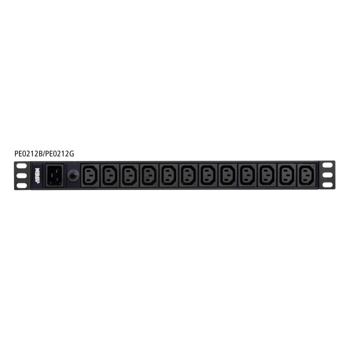 Basic PDU, 1U, 12AC prizler&lt;br&gt;Basic PDU, 1U, 12AC outlets