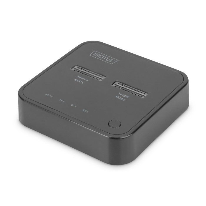 Digitus Çift Yuvalı M.2 NVME SSD&#039;ler için Docking Station, Çevrimdışı Klonlama Özelliği, Bağlantı USB-C&lt;br&gt;Digitus Dual M.2 NVME SSD Docking Station With Offline Clone Function, USB-C