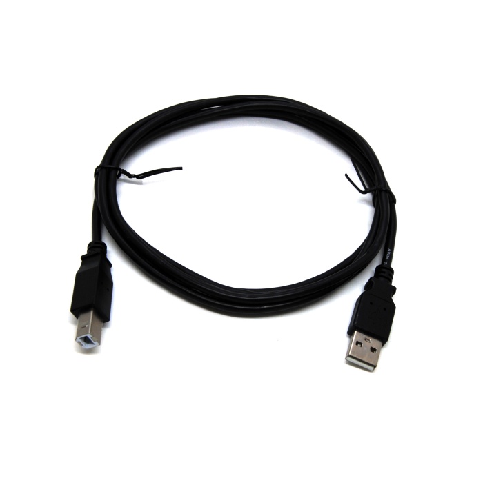 Beek USB 2.0 A Erkek / B Erkek, siyah renk, 1.8 metre&lt;br&gt;Beek USB 2.0 A M TO B M, black,1.8M