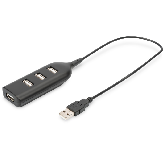 Digitus 4 Port USB 2.0 Hub&lt;br&gt;Digitus USB 2.0 Hub, 4-Port