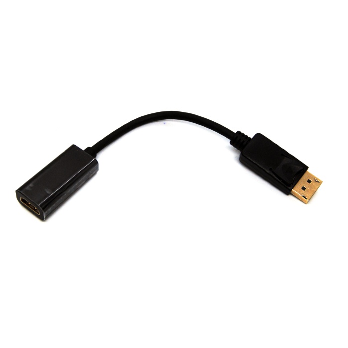 Beek DisplayPort (DP) &lt;-&gt; HDMI Adaptörü, DP Erkek &lt;-&gt; HDMI A Dişi, 1080p, Altın Kaplama, 0.15 metre&lt;br&gt;Beek DP M/ HDMI F,1080P,Gold 0.15M