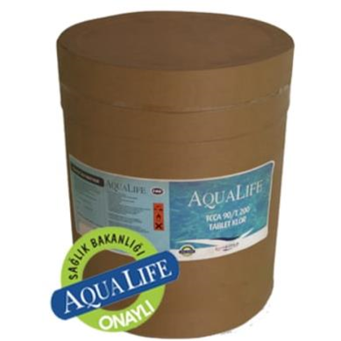 Aqualife Tcca %90 Stabil Aktif Granül Havuz Klor 50kg