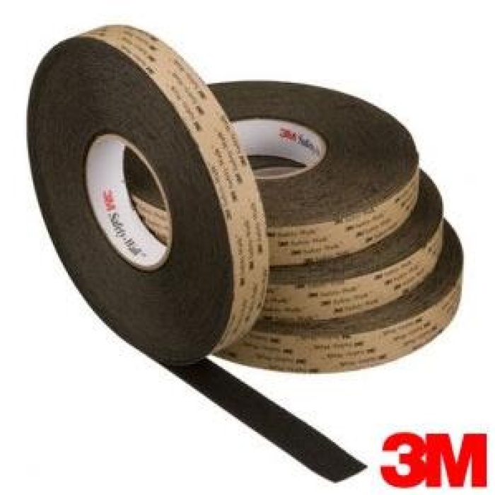 3M SİYAH MERDİVEN VE ZEMİN KAYDIRMAZ KAYMAZ BANT 25MM X 18M