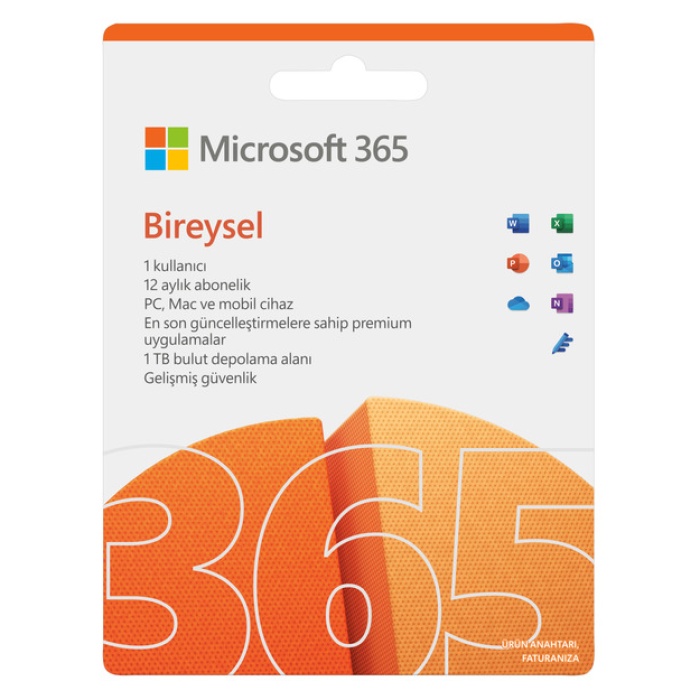 Microsoft 365 Bireysel Türkçe Yeni