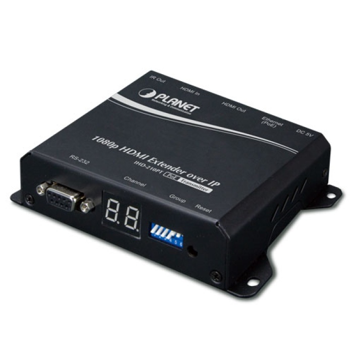 High Definition HDMI IP Sinyal Uzatma Cihazı, Verici Ünite, PoE&lt;br&gt;High Definition HDMI Extender Transmitter over IP with PoE