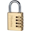 Master Lock – 604EURD – şifreli kilit pirinç  40 mm