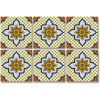 Sarı Tile 1 Metraj Desenli Pvc Karo 20x20 Cm 6lı Paket