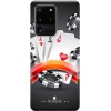 Galaxy S20 Ultra Kılıf (SM-G988B) Baskılı Silikon Poker AAAA STK:219