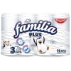 Familia Plus 3 Katlı Tuvalet Kağıdı, 16lı, 1 Paket (1 x 16 Adet), 1.46 kg