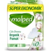 Molped Süper Ekonomik Pure & Soft Pamuklu Normal Günlük Ped (1 x 24 Adet)