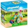 Playmobil City Life 70193 Tekerlekli Sandalyedeki Hasta, Yaşlar 4 ve Üzeri