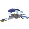 , 212050017, Creatix Airport Hangar Oyun Seti ve 1 Adet Uçak , İstasyon, Kaldırma Platformu, Die-Cast (Metal), Creatix Airport Hangar Play Set and 1 Airplane