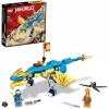 Jay’in Gök Gürültüsü Ejderhası EVO 71760-6 Yaş ve Üzeri için NINJAGO Jay ve Yılan İçeren Oyuncak Yapım Seti (140 Parça)