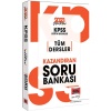 2023 KPSS Eğitim Bilimleri Tüm Dersler Kazandıran Soru Bankası Yargı Yayınları