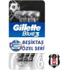 Blue3 Kullan At Tıraş Bıçağı Beşiktaş Taraftar Pak 6lı