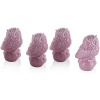 4lü Pembe Baykuşlu Biblo 9cm