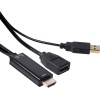 Club 3D Adaptör HDMI>DP 4K siyah, CAC-2330