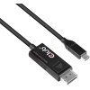 Club 3D USB adaptör kablosu 1, 8 m Tip C ekran portuna 8 K60 Hz HDR siyah CAC-1557