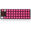 Tai-Hao Cherry MX Switches 42-key Rubberized Gaming Keycap Set, Color: Neon Pembe