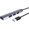 DM CHB056 USB 3.0 to 4 Portlu 3*USB 2.0 1*USB 3.0 Hub Çoklayıcı 15 cm