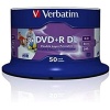 DVD+R DOUBLE LAYER 8.5GB 8X WIDE PRINTABLE NON-ID 50 PACK SPINDLE