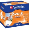 DVD-R WIDE INKJET PRINTABLE ID BRANDED 10PK JC 4.7GB 16X