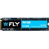 Fly FPV1000512PR Pv100 Nvme PCIe M2 512GB 3D 3300/3100 MB/sn SSD, Siyah