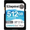 Canvas Go! Plus 512GB SDXC Hafıza Kartı SDG3/512GB - 170MB/s - 90MB/s Okuma - Yazma, UHS-I, U3, V30, DLSR ve 4K Video Kaydı