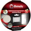 Bimeks Epdm Kauçuk Kapı Pencere Bandı 7mmx15mmx5mt Beyaz 1008004