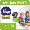 Sleepy Extra Günlük Aktivite 20-30 kg 7 Beden XXLarge Bebek Bezi (1 x 14 Adet)