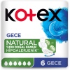 Kotex Natural Ultra Single Gece 6lı 1 Paket