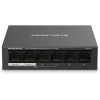 Mercusys MS106LP, 6-Port 10/100Mbps Desktop Switch with 4-Port PoE+