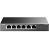 TL-SF1006P, 6-Port 10/100Mbps Desktop Switch with 4-Port PoE+