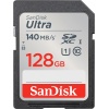 128 GB Ultra SDXC bellek kartı, 140 MB/sye kadar, A1 uygulama performansı, UHS-I, Class 10, U1