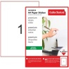 A4 Etiket Yapışkanlı | A4 Lazer Etiket 210x297 mm - 25 Sayfa Çok amaçlı Universal Etiketler