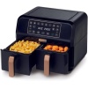 HFP70.000BK BK Copper Dual Air Fryer, Siyah