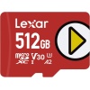 Lexar Play Micro SD Kart 512 GB, microSDXC UHS-I Kartı, 150 MB/sye kadar Okuma Hızı, Hafıza Kartı Micro SD, TF Kartı Nintendo Switch, Cep Telefonu ve Tabletler ile Uyumlu (LMSPLAY512G-BNNAG)