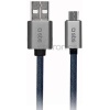 Kot Desenli Micro USB Şarj ve Data Kablosu Metal