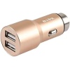 SW-C7 5V 3.1A Çift Usb Gold Araç Şarj Cihazı